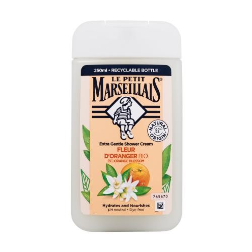 Le Petit Marseillais Extra Gentle Shower Cream Organic Orange Blossom 250 ml hydratační a vyživující sprchový krém pro ženy