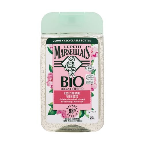 Le Petit Marseillais Bio Organic Certified Wild Rose Refreshing Shower Gel 250 ml osvěžující sprchový gel pro ženy