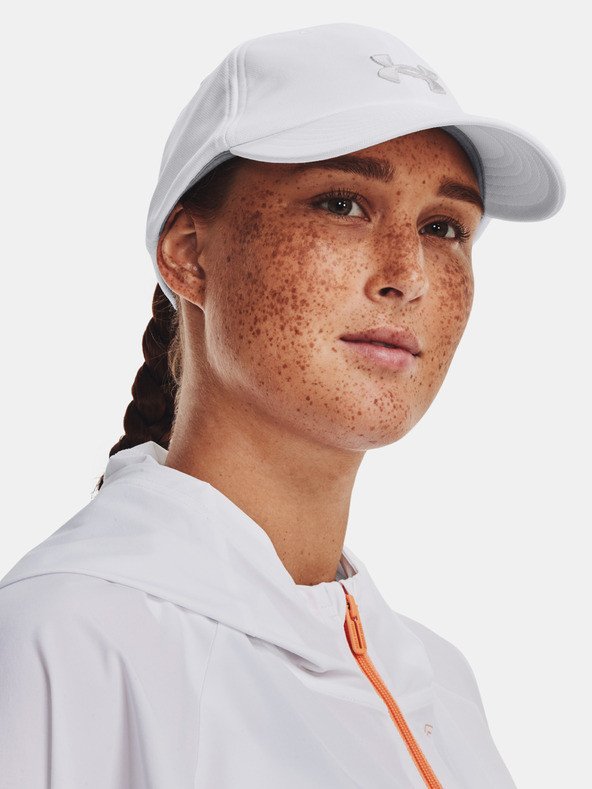 Under Armour Women's UA Blitzing Adj Kšiltovka Bílá