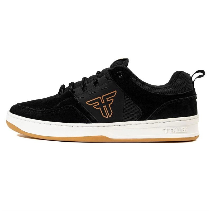 boty FALLEN - The Crest Black/Gum (BLACK GUM)