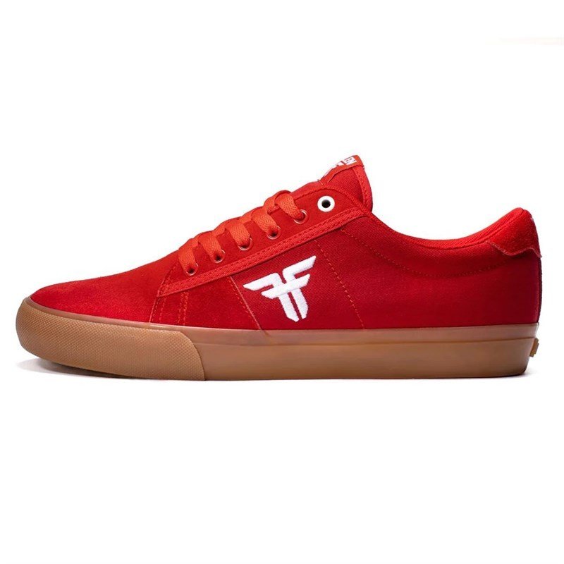 boty FALLEN - Bomber Red/Gum (RED GUM) velikost: 44.5