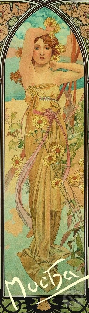 Záložka Alfons Mucha – Nádhera dne - Presco Group