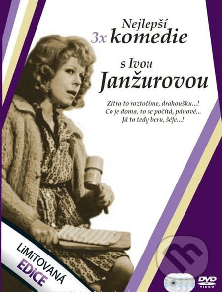 Nejlepší komedie s Ivou Janžurovou - 3 DVD DVD