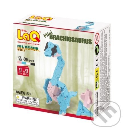 LaQ stavebnica Dinosaur World mini Brachiosaurus - LaQ