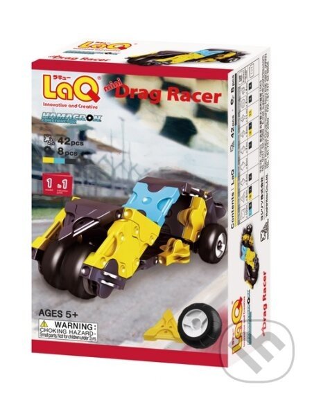 LaQ stavebnica Hamacron Constructor Mini Drag racer - LaQ