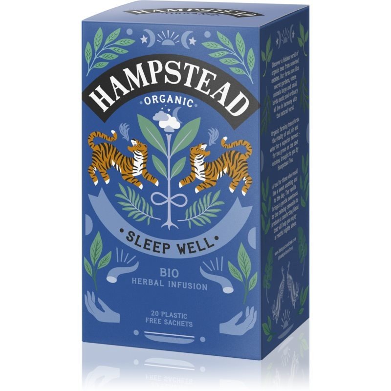 Hampstead Tea London Sleep Well BIO porcovaný čaj 20 ks