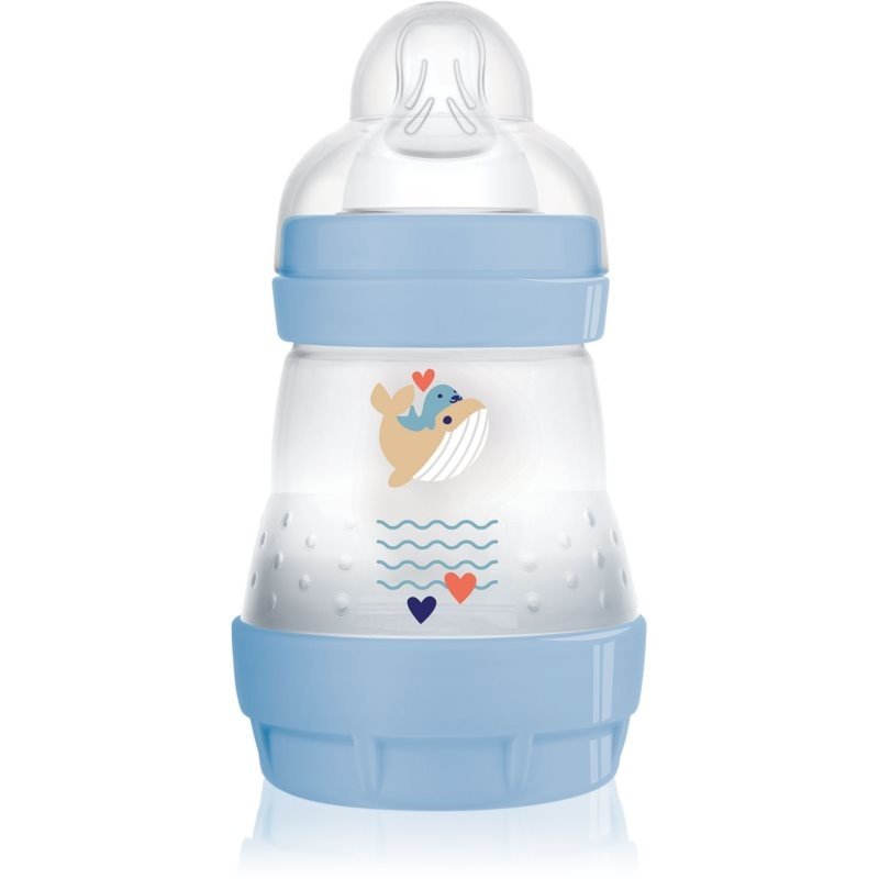 MAM Anti-Colic Bottle Blue kojenecká láhev 160 ml