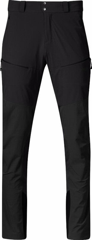 Bergans Outdoorové kalhoty Rabot V2 Softshell Pants Black/Dark Shadow Grey 48