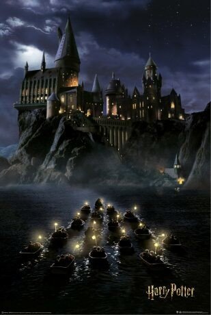 Plakát 61x91,5cm-Harry Potter - Hogwarts