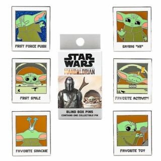 Blind Box Enamel Pins: Star Wars Mandalorian