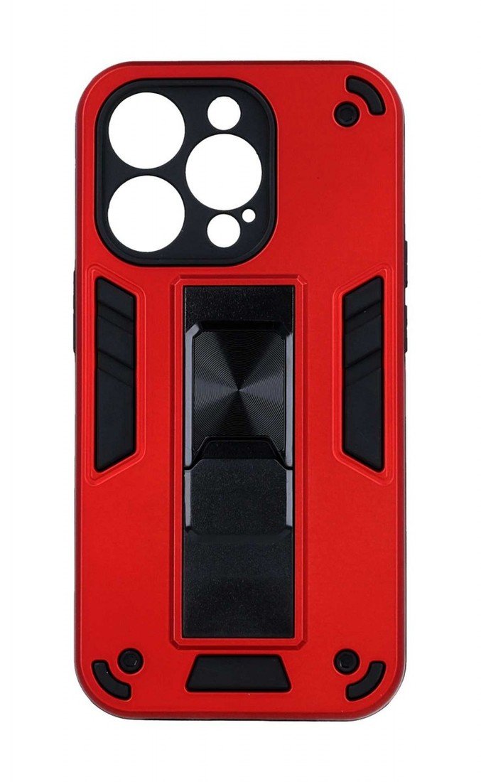 Kryt Armor TopQ iPhone 14 Pro ultra odolný červený 93639