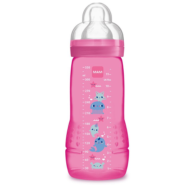 MAM Láhev Baby bottle 330 ml, růžová
