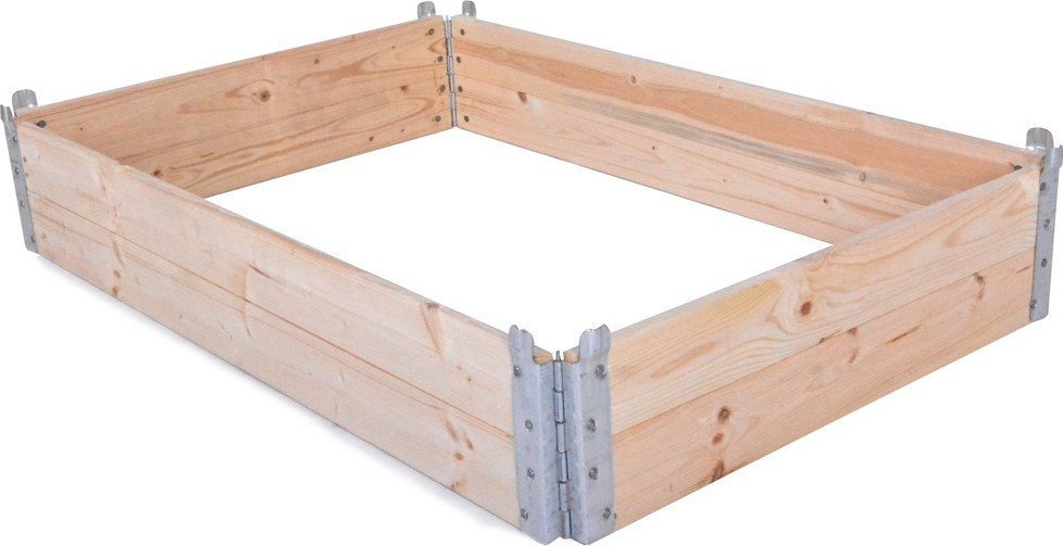 Rojaplast Záhon vyvýšený SKLÁDACÍ 120x80cm dřevěný