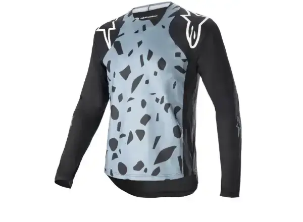 Alpinestars Techstar Envision pánský dres dlouhý rukáv Ash Blue vel. M