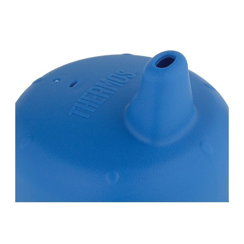 Tvrdé pítko pro termosku a láhev Thermos Foogo - modré-žluté