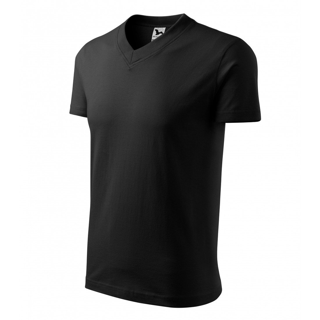Tričko unisex Malfini V-Neck - černé, XL