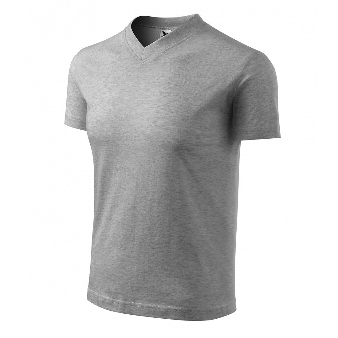 Tričko unisex Malfini V-Neck - šedé, XL
