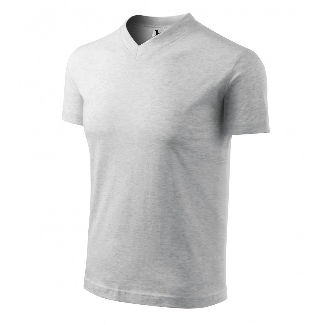 Tričko unisex Malfini V-Neck - světle šedé, XL