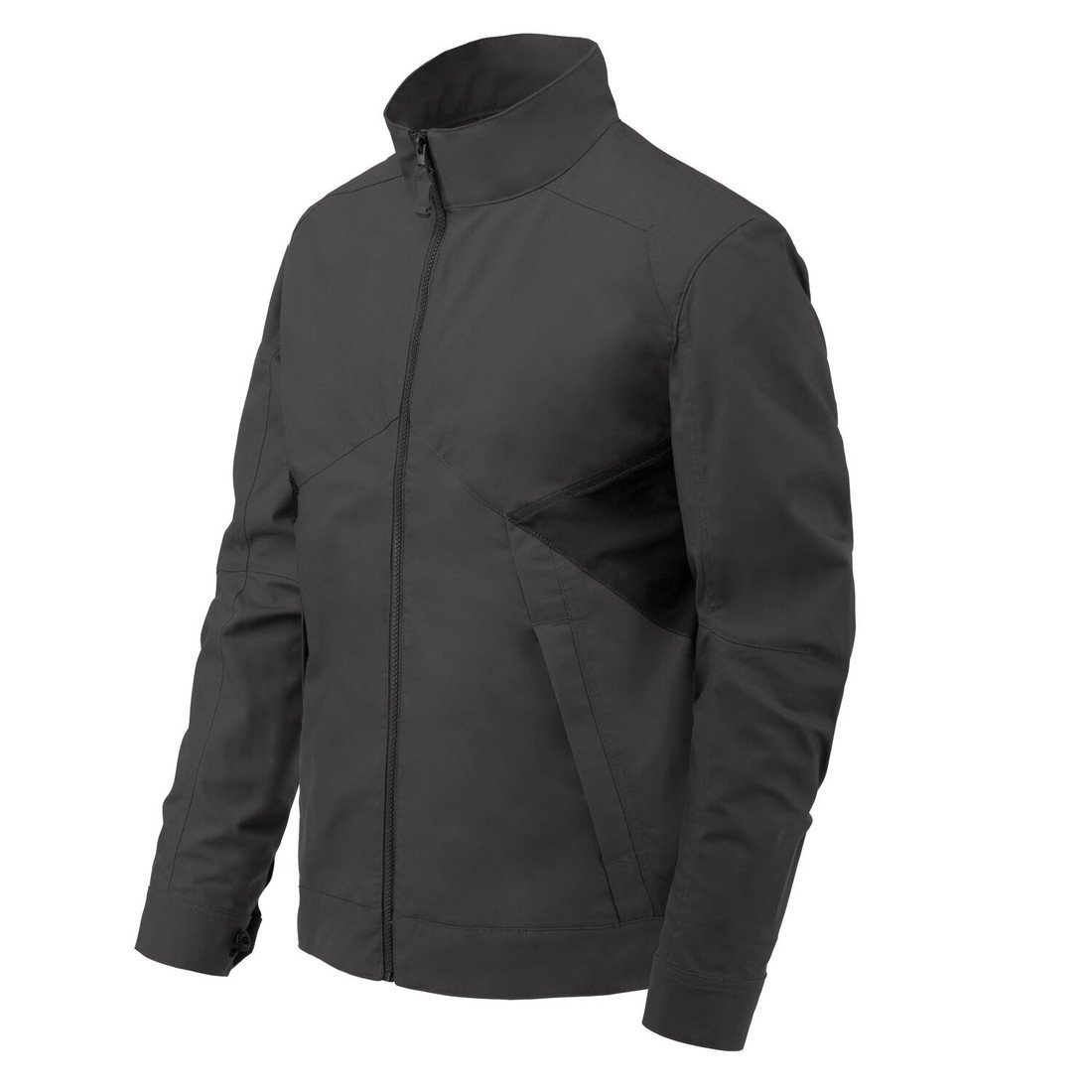 Bunda Helikon Greyman DuraCanvas - tmavě šedá-černá, 3XL
