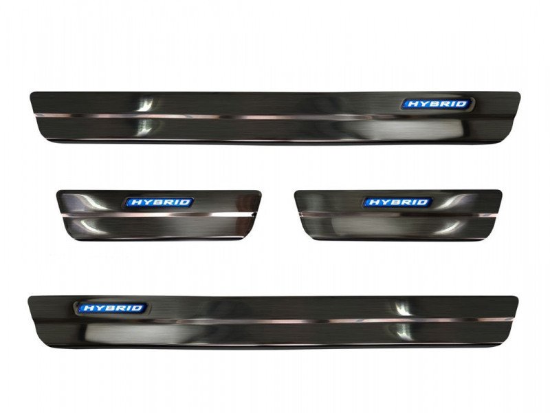 Prahové lišty Suzuki Swace 2020- (hybrid, tmavé, matné)