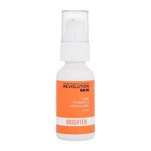 Revolution Skincare Brighten 12,5% Vitamin C & Ferulic Acid Serum 30 ml rozjasňující a antioxidační pleťové sérum pro ženy