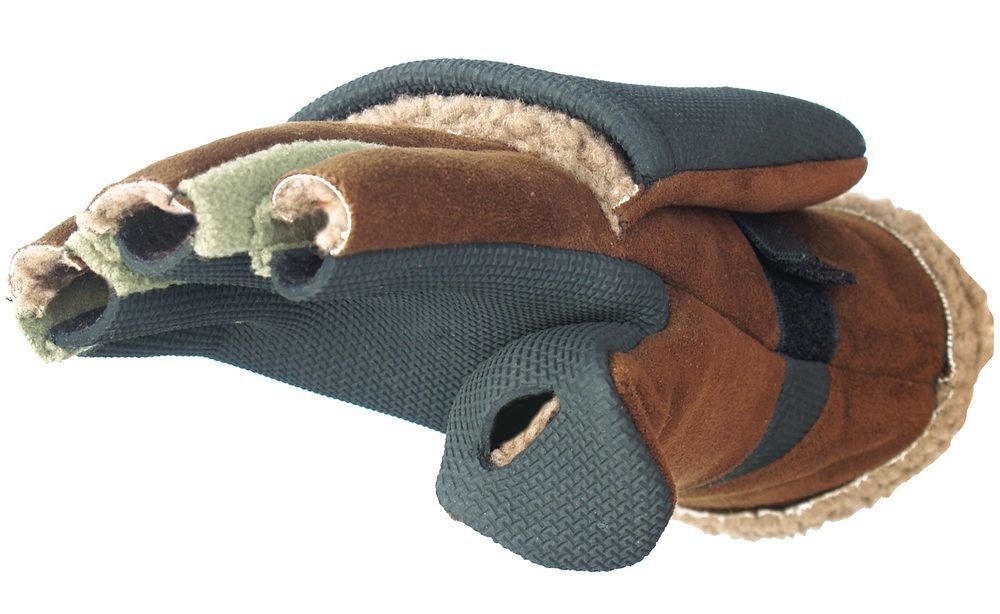 Norfin Rukavice Mittens hnědé - L