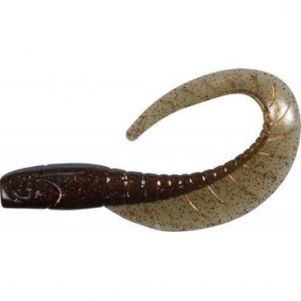 DRAGON - Twister MAGGOT HNĚDÝ S GLITRY 6cm 3g