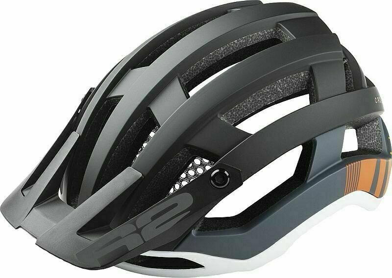 R2 Cross Helmet Black/Gray/White/Orange M