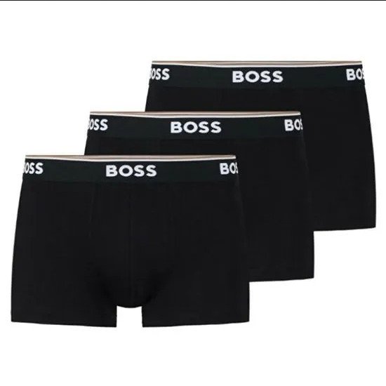 3PACK pánské boxerky Hugo Boss černé (50475274 001) XXL