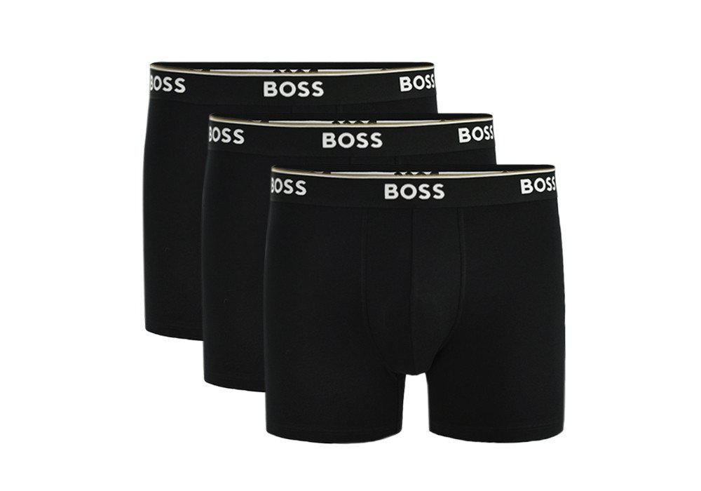 3PACK pánské boxerky Hugo Boss černé (50475282 001) XXL