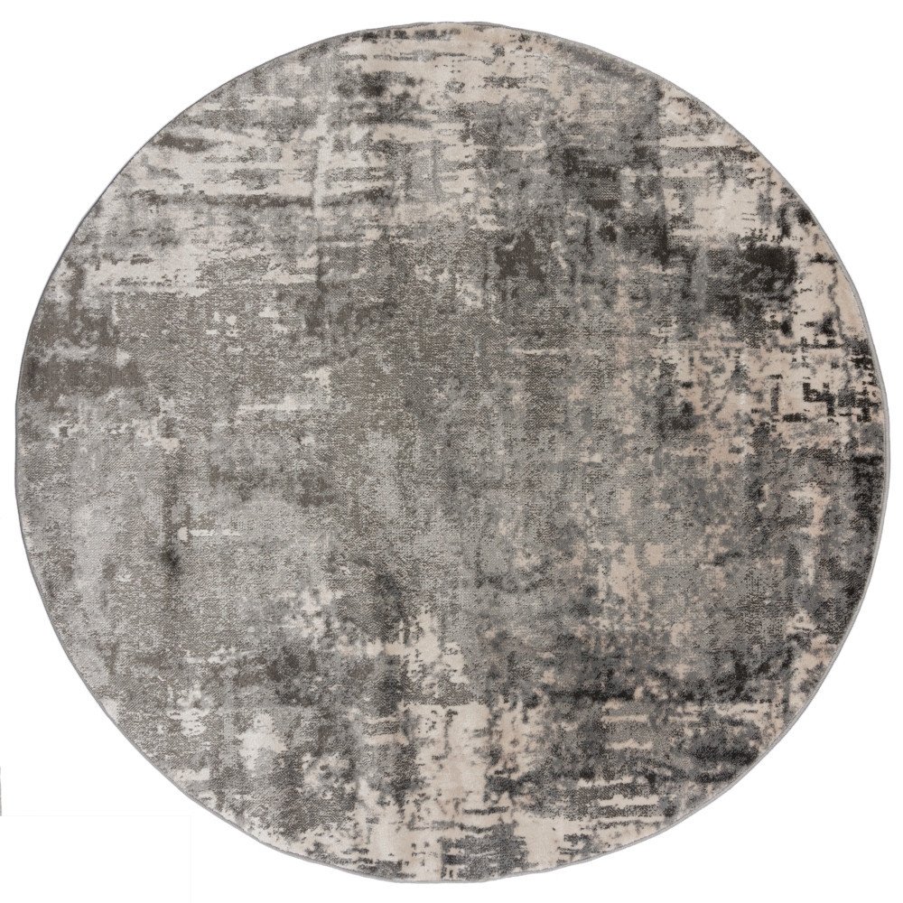 Flair Rugs koberce Kusový koberec Cocktail Wonderlust Grey kruh - 160x160 (průměr) kruh cm Šedá