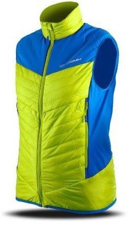 Trimm ZENA VEST lime green/jeans blue Velikost: XS