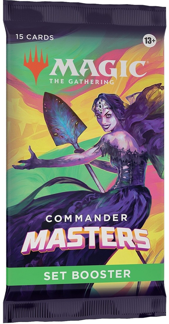 Karetní hra Magic: The Gathering Commander Masters Set Booster (15 karet) - 0195166216799