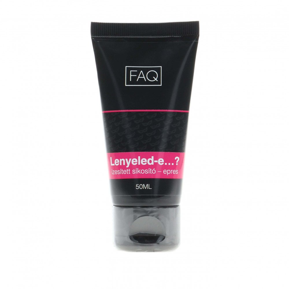 FAQ - Do you swallow…? flavored lubricant strawberry (50ml)
