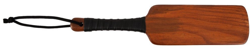 ZADO - wooden spanking collar (brown)