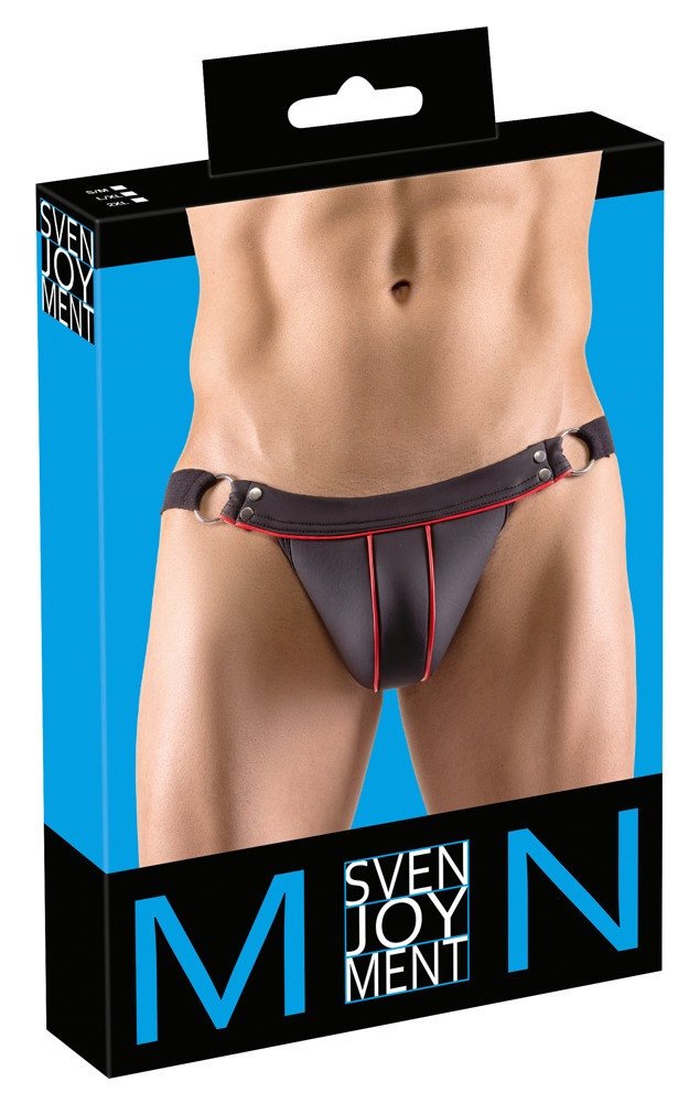 Svenjoyment - jock bottom with metal ring (black)