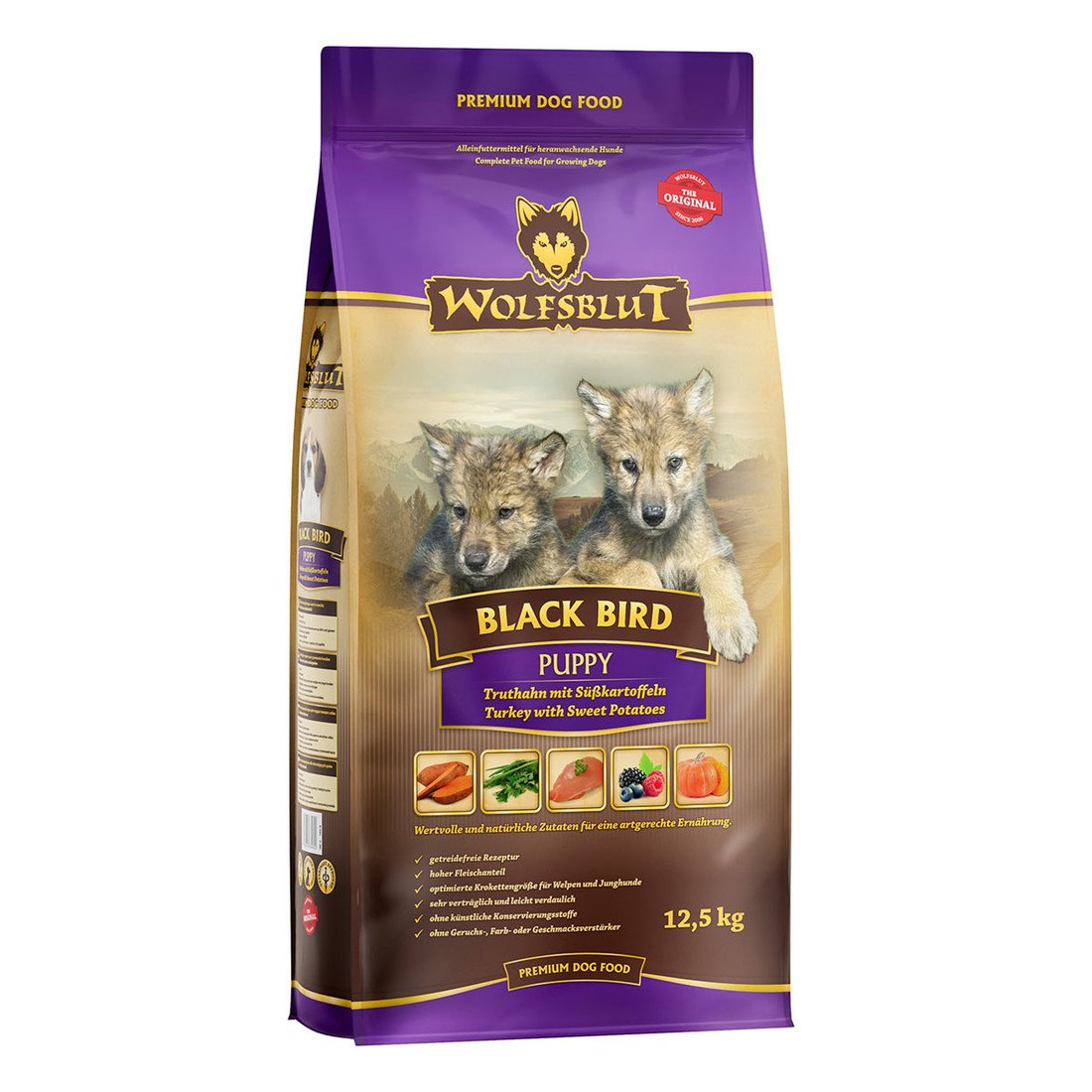 Wolfsblut Black Bird Puppy 12,5 kg