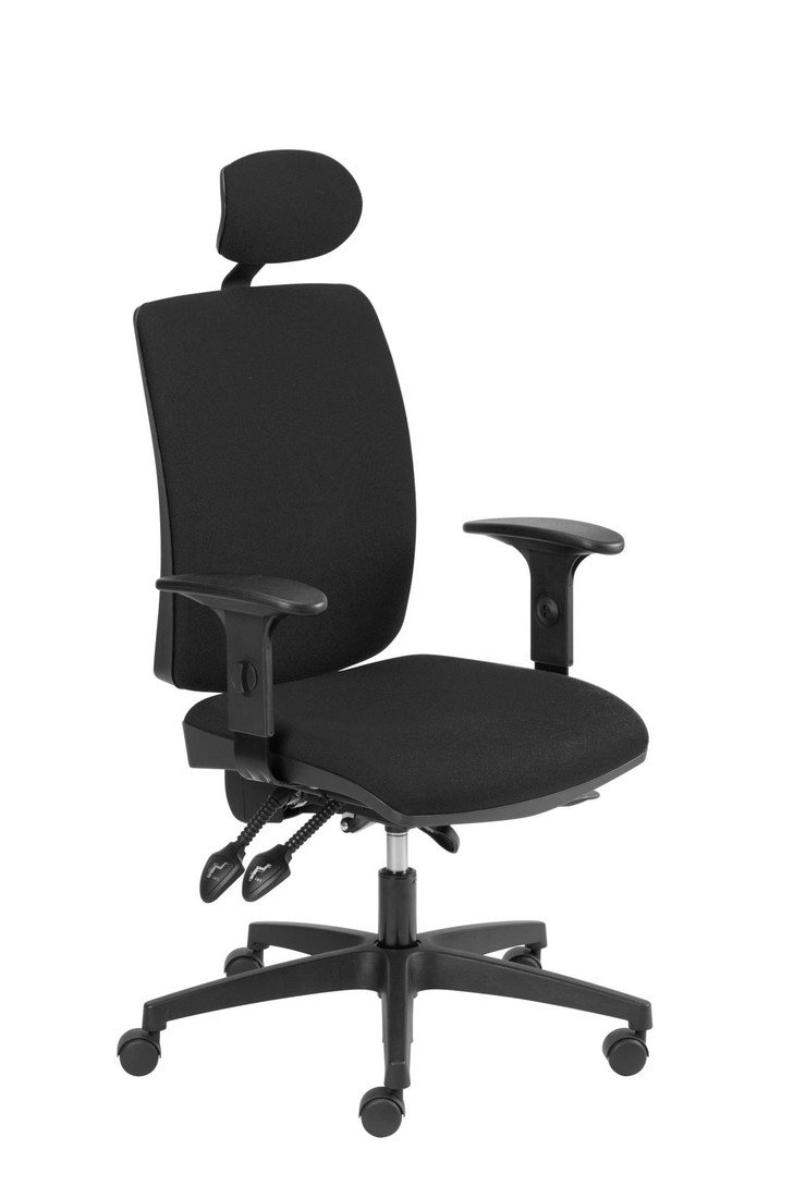 OFFICE products Kancelářská židle Kefalonia - černá