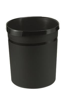 HAN Odpadkový koš Office Depot - plastový, černý, objem 18 l