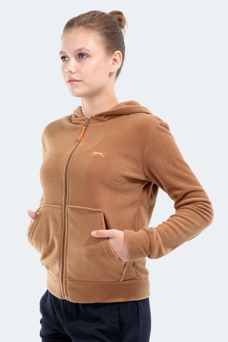 Slazenger Sports Sweatshirt - Brown - Regular fit