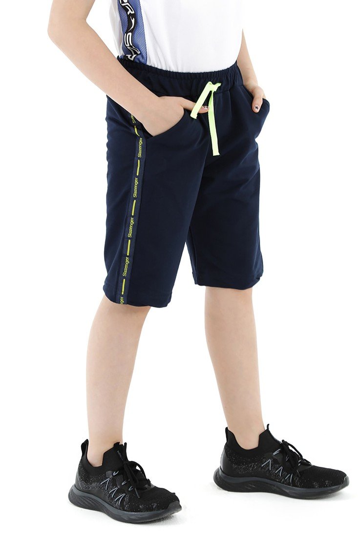 Slazenger Shorts - Navy blue - Normal Waist