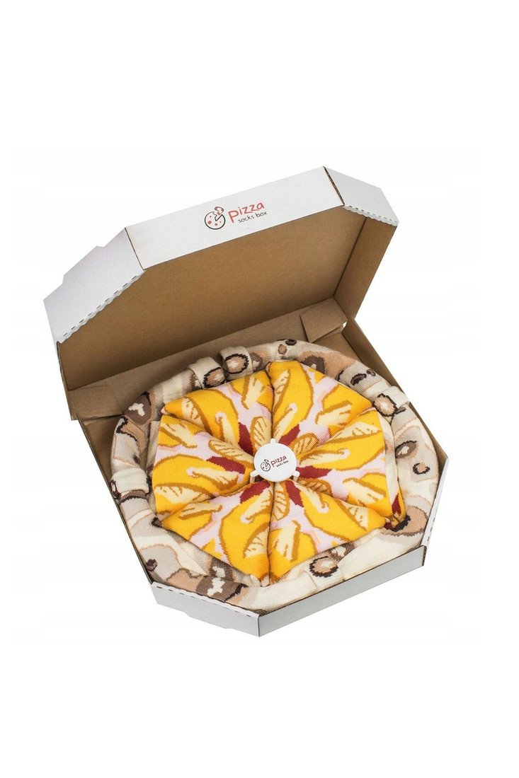 Rainbow Socks Pizza 4 páry Havajský