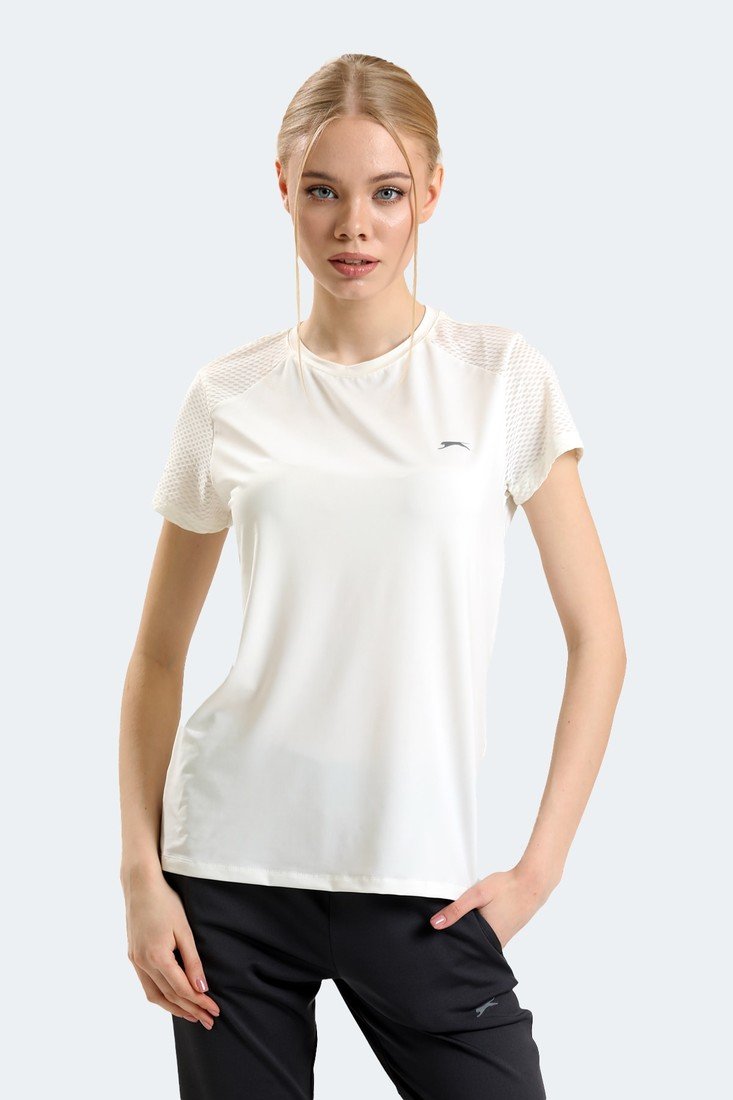 Slazenger T-Shirt - Ecru - Regular fit