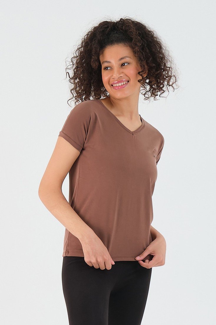 Slazenger T-Shirt - Brown - Regular fit