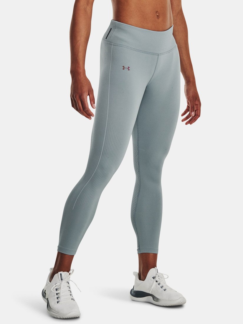 Under Armour Legíny UA Rush Seamless Ankle Leg-BLU - Dámské