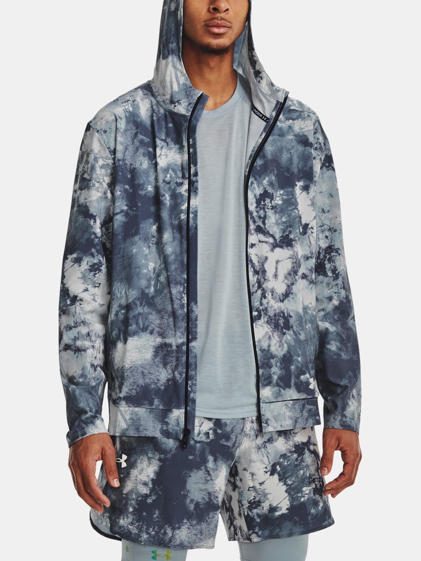 Under Armour Bunda UA ANYWHERE STORM SHINE JKT-BLU - Pánské