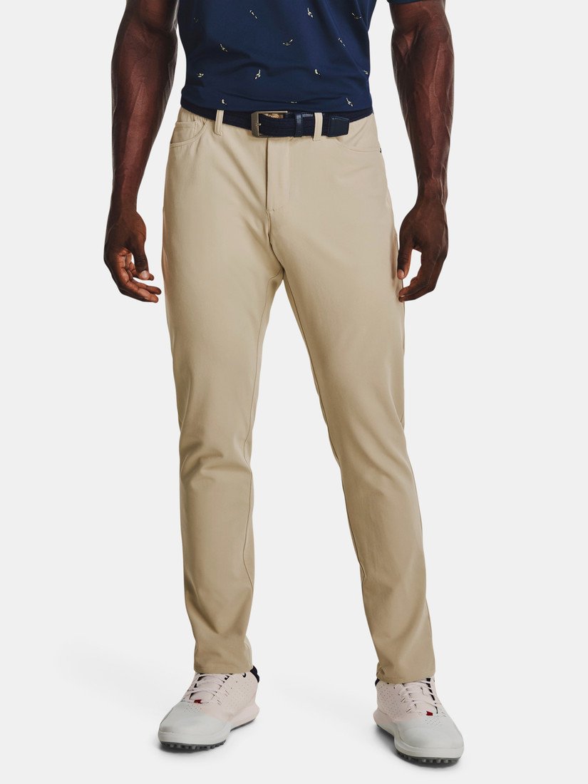 Under Armour Kalhoty UA Drive 5 Pocket Pant-BRN - Pánské