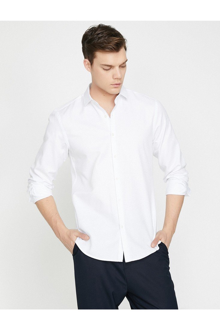 Koton Shirt - White - Loose
