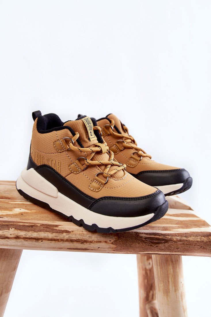 Dětské boty Memory Foam Big Star KK374118 velbloud