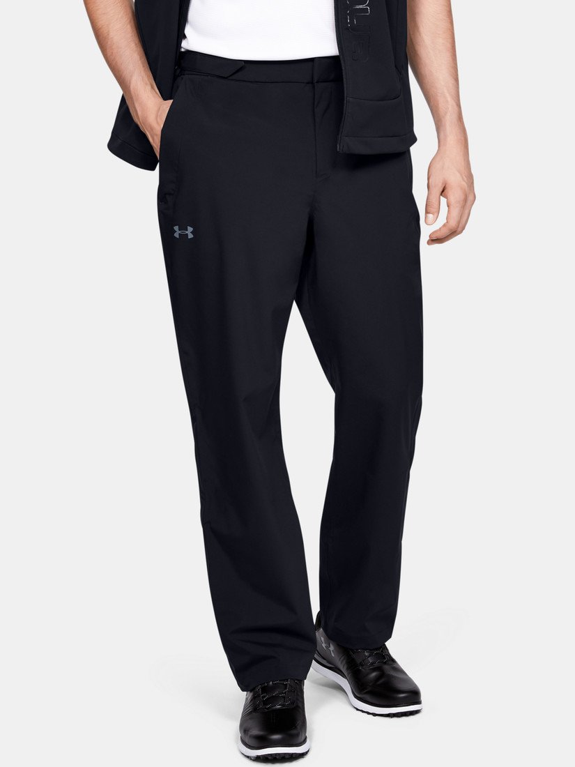 Under Armour Kalhoty Stormproof Golf Rain Pant-BLK - Pánské